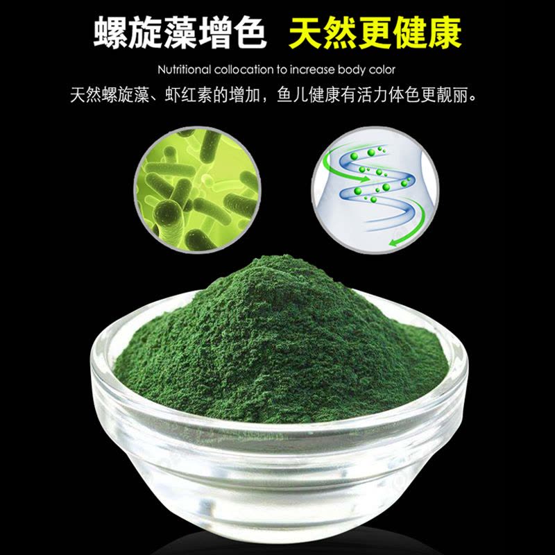 精選螺旋藻魚糧 為您的錦鯉、金魚、血鸚鵡等愛魚賦能增色
